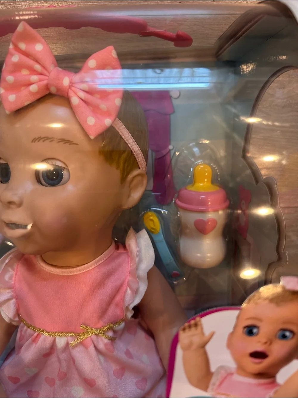 NIB Luvabella Interactive Baby Doll - Blond Hair